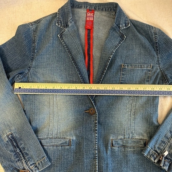 STAR Denim Pure Indigo Jacket Size Large - Picture 10 of 12